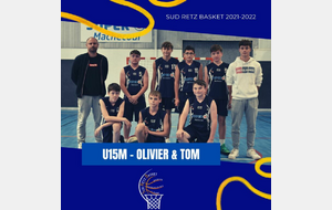 U15M Olivier & Tom 2021-2022